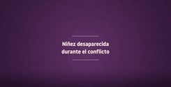 Niñez desaparecida durante el conflicto armado en Guatemala  